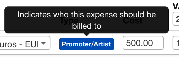 Expense Type